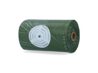 Opgerold rolletje biologisch afbreekbare poepzakjes van Poopy go.